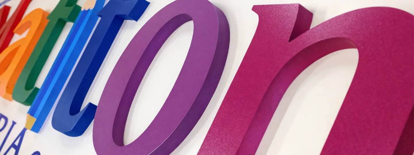 Insegne 3D in rilievo