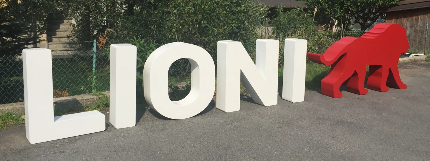 Insegne in Polistirolo