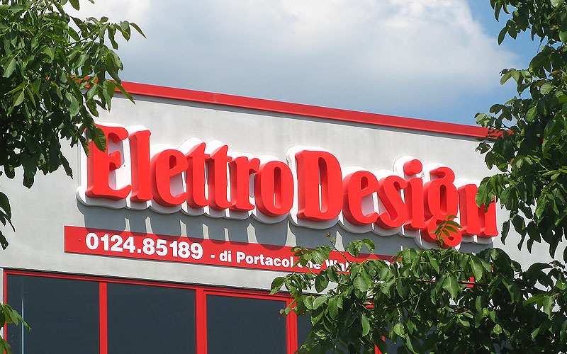 Insegne 3D in rilievo